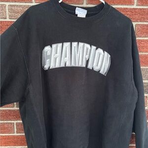 Champion Men's Black Sweater